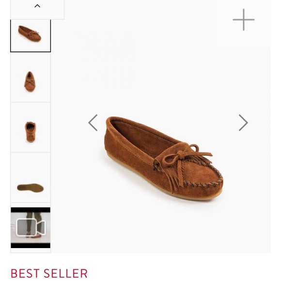 Minnetonka Kilty Hard Sole Moccasins - Picture 2 of 4